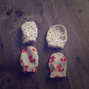 These are mittens for your baby- UNISEX
